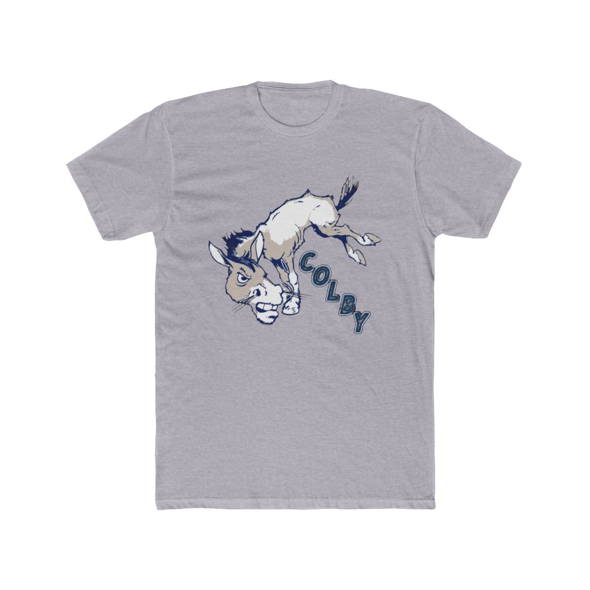 Vintage Colby College Mules Logo - Travel T Shirt | Colby Acuff