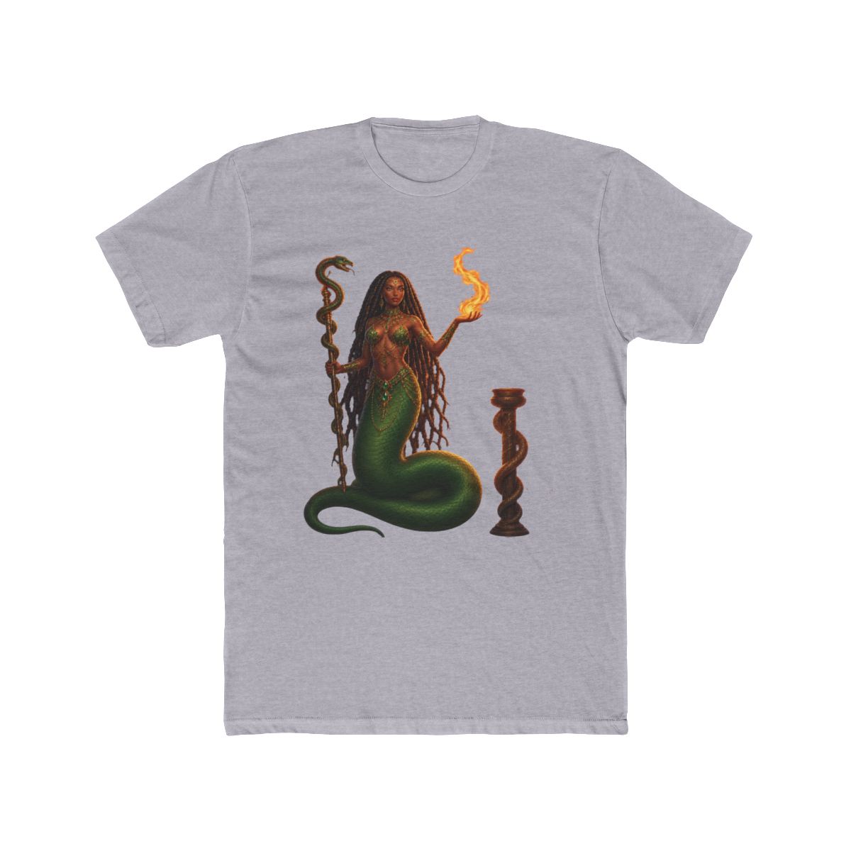 Sasha Colby Goddess Snake Temple T Shirt | Colby Acuff