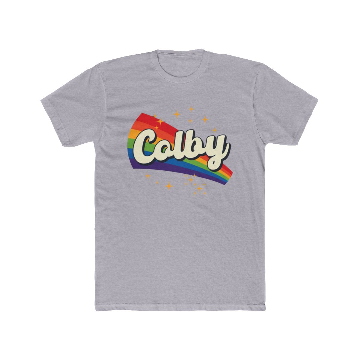 Colby // Rainbow In Space Vintage Style T Shirt | Colby Acuff