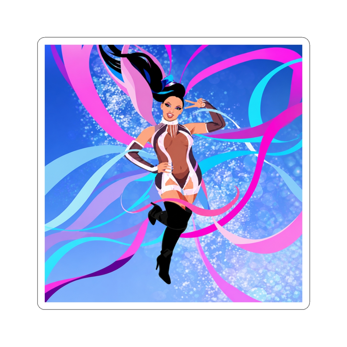 Sasha Colby Sticker | Colby Acuff - Official stickers merchandise